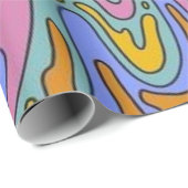lustiges Wrapping Paper Geschenkpapier (Rolleneckpunkt)