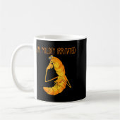 Lustiges Wurm-Meme Ich bin leicht genervt Marcus M Kaffeetasse (Links)