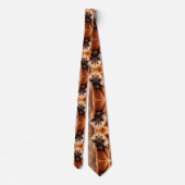 lustiges Wüstenkamel überall Krawatte (Rückseite)