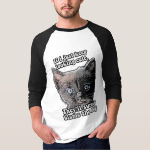 Lustiges wütendes Katzen-Meme für Katzenbesitzer u T-Shirt