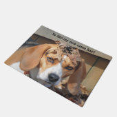 Lustiges Ya mögen meinen neuen Camouflagehut? Fußmatte (Schrägansicht)