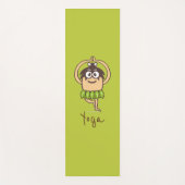 Lustiges Yoga des Cartoon Yogamatte (Vorderseite)