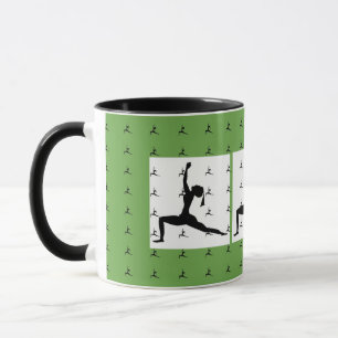 Lustiges Yoga-Design-Kombination Kaffeetasse/Tasse Tasse
