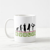 Lustiges Yoga-Geschenk Kaffeetasse (Links)
