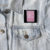 Lustiges Zeichen Prinzessin Parking Only Button (Beispiel)