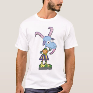 Lustiges Ziegen-Mädchen T-Shirt