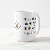 Lustiges Zitat (Caffeine Meme, Witz) Benutzerdefin Kaffeetasse (VorderseiteRechts)