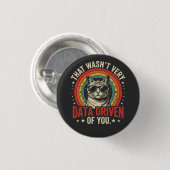 Lustiges Zitat eines Datenanalysten, das nicht seh Button (Vorne & Hinten)