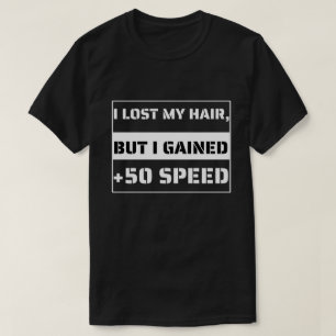 Lustiges Zitat eines glatzköpfigen Gamers: Verlore T-Shirt