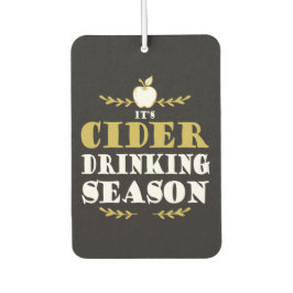 Lustiges Zitat für Craft Cider-Trinker Autolufterfrischer