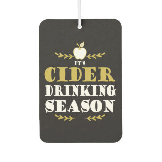 Lustiges Zitat für Craft Cider-Trinker Autolufterfrischer