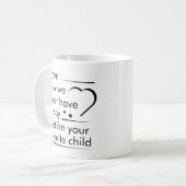 Lustiges Zitat-Geschenk-Lieblingskindereinfache Kaffeetasse (Vorderseite Links)