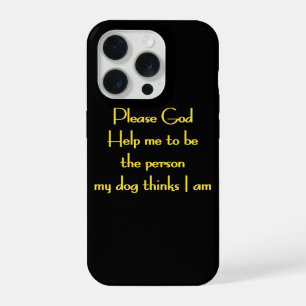 Lustiges Zitat inspiriert von der Hingabe eines Hu iPhone 15 Pro Hülle
