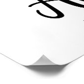 Lustiges Zitat Küche Poster (Ecke)