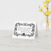 Lustiges Zitat Notecard Dame Catherine de Bourgh Karte (Gelbe Blume)