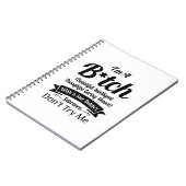 lustiges Zitat-Shirt, sarkastischer T - Shirt, Sar Notizblock (Linke Seite)