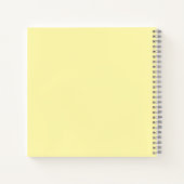 Lustiges Zitat-Typografie-Design Notizblock (Rückseite)