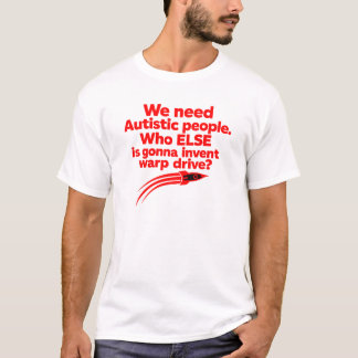 Lustiges Zitat über Autismus Star Trek T-Shirt Ges