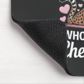 Lustiges Zitat über Geparden Mousepad (Ecke)