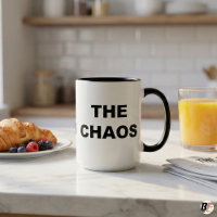 Lustiges Zitat Umarme Das Chaos Zweifarbig