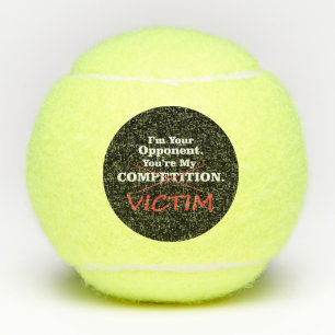 Lustiges Zitat-wettbewerbsfähiger Tennisball Tennisbälle