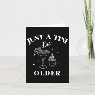 Lustiges Zitat zum Geburtstag für Frauen, nur ein  Karte