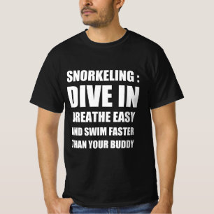 Lustiges Zitat zum Schnarchen T-Shirt