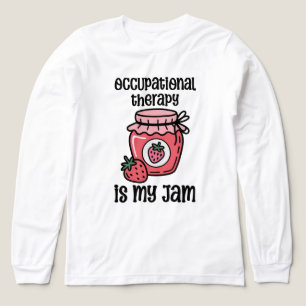 Lustiges Zitat zur Ergotherapie Tri-Blend Shirt