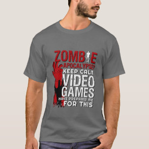 Lustiges Zombie-Apokalypsegrunge-T-Shirt für T-Shirt