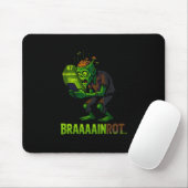 Lustiges Zombie-Brainrot-Meme 6 7 Halloween-Jungen Mousepad (Mit Mouse)
