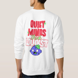Lustiges Zombie-Gehirn-Grafik- und Typografie-T-Sh Sweatshirt