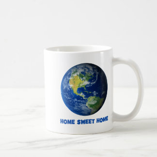 Lustiges Zuhause Süßes Zuhause Erde Planet T-Shirt Kaffeetasse