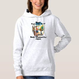 Lustiges Zurück zur Schule Benutzerdefinierter Nam Hoodie