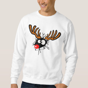 Lustiges Zusammenstoßen durch WeihnachtsShirt Sweatshirt