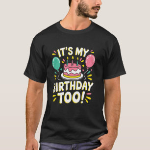 Lustiges Zwillings- & Drillingebirthday-Design - M T-Shirt