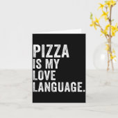 Lustiges Zza ist meine Liebessprache, lustiger Ant Karte (Gelbe Blume)