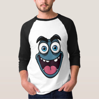 LustigesBlauesMonsterCartoon T-Shirt