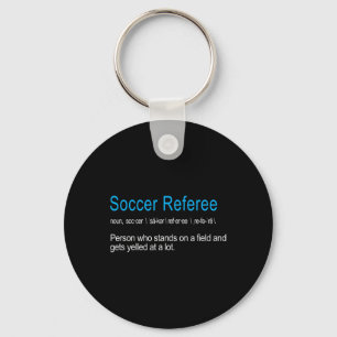 Lustigste Definition eines Fußballschiedsrichters  Schlüsselanhänger