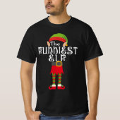 lustigste Elffamilie passend Weihnachten T-Shirt (Vorderseite)