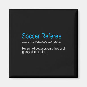Lustigste Fußball-Schiedsrichter-Definition Lustig Magnet
