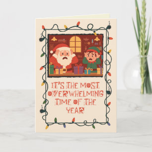 Lustigste Weihnachtszeit aller Zeiten Karte