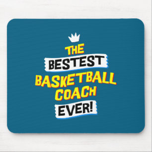Lustigster Basketball-Trainer-Job Beruf Mousepad