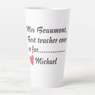 Lustigster Lehrer bisher Milchtasse