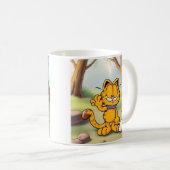 Lustikus – Der immer lustige Held mit Herz Kaffeetasse (VorderseiteRechts)