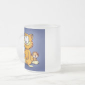 Lustikus – Der immer lustige Held mit Herz Mattglastasse (Vorderseite Links)