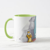 Lustikus – Der immer lustige Held mit Herz Tasse (Links)