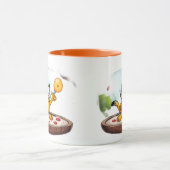 Lustikus – Der immer lustige Held mit Herz Tasse (Zentrum)