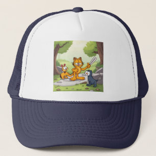 Lustikus – Der immer lustige Held mit Herz Truckerkappe