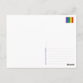 Lustra Pelargonium Postcard Postkarte (Rückseite)