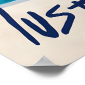 Lustre Paris Exhibit Poster Surreal Flooded Room (Ecke)